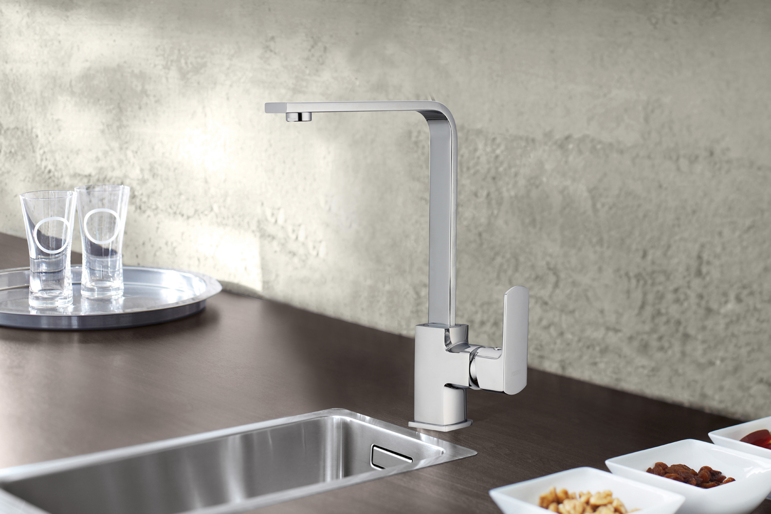 Смесител за кухня QUADRA CHROME GME Spain